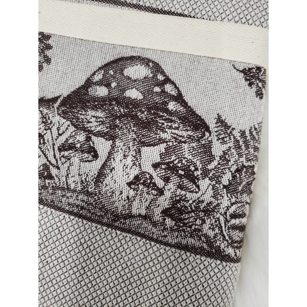 MUSHROOMS Table Runner 17x90 INCHES - Cottagecore Hippie Cottage Decor‎ Cabin